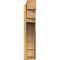 Ekena Millwork Merced Block Rough Sawn Outlooker, Western Red Cedar, 6"W x 28"D x 28"H OUT06X28X28MRC05RWR - alternate 2